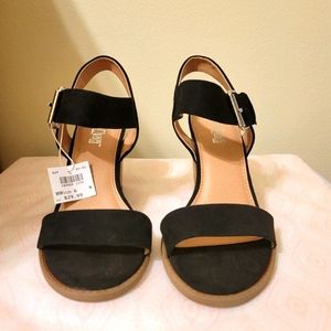 Open Toe Block Heels